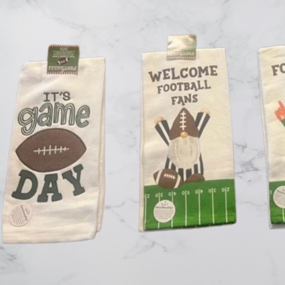 NWT You pick 2 | Superbowl | Football Kitchen Towels